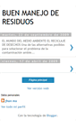 Mobile Screenshot of buenmanejoderesiduos.blogspot.com