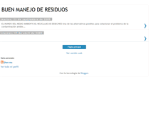 Tablet Screenshot of buenmanejoderesiduos.blogspot.com