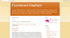 Desktop Screenshot of fluorescentelephant.blogspot.com