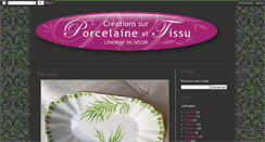 Desktop Screenshot of mea-porcelaine-tissu.blogspot.com