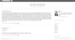 Desktop Screenshot of angrytesting.blogspot.com