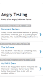 Mobile Screenshot of angrytesting.blogspot.com