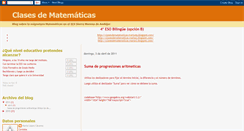 Desktop Screenshot of clasesdematematicas-marta.blogspot.com