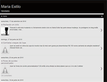 Tablet Screenshot of mariaestilo.blogspot.com