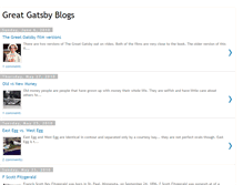 Tablet Screenshot of greatgatsbyblogs.blogspot.com