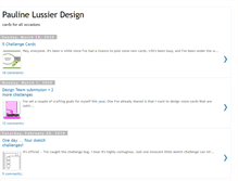 Tablet Screenshot of paulinelussierdesign.blogspot.com