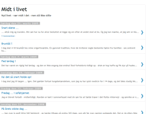 Tablet Screenshot of midtilivet.blogspot.com