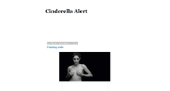 Desktop Screenshot of cinderellaalert.blogspot.com