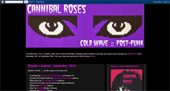 Desktop Screenshot of cannibalrosesradio.blogspot.com