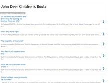 Tablet Screenshot of john-deer-children-boots.blogspot.com