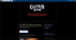 Desktop Screenshot of guitarzerodownloads.blogspot.com