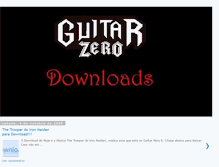 Tablet Screenshot of guitarzerodownloads.blogspot.com