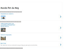 Tablet Screenshot of mundopetdameg.blogspot.com