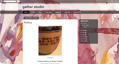 Desktop Screenshot of gatherstudio.blogspot.com