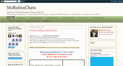 Desktop Screenshot of msrubinchats.blogspot.com