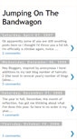Mobile Screenshot of jumpingonthewagon.blogspot.com