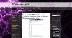 Desktop Screenshot of fadotradicional.blogspot.com