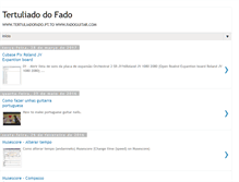 Tablet Screenshot of fadotradicional.blogspot.com