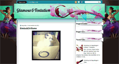 Desktop Screenshot of glamour-tentation.blogspot.com