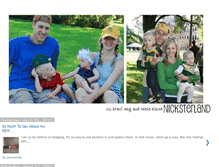 Tablet Screenshot of nicksterland.blogspot.com