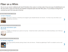 Tablet Screenshot of fiberonawhim.blogspot.com