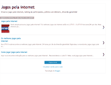 Tablet Screenshot of jogospelainternet.blogspot.com