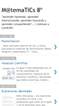 Mobile Screenshot of matematics8.blogspot.com