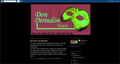 Desktop Screenshot of dondirindon.blogspot.com