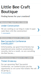 Mobile Screenshot of littlebeecraft.blogspot.com