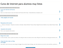 Tablet Screenshot of cursofevecta.blogspot.com