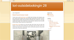 Desktop Screenshot of lori-outsidelookingin.blogspot.com