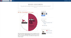 Desktop Screenshot of monorecords.blogspot.com