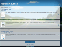 Tablet Screenshot of jacksoncoutinho.blogspot.com
