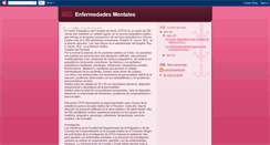 Desktop Screenshot of enfermedad-mental.blogspot.com