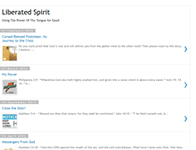 Tablet Screenshot of liberatedspirit.blogspot.com