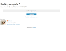 Tablet Screenshot of karlaomeajuda-digo.blogspot.com