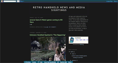 Desktop Screenshot of handheldgame.blogspot.com