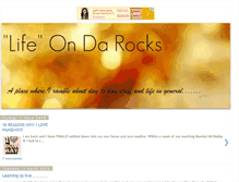 Tablet Screenshot of lifeondarocks.blogspot.com