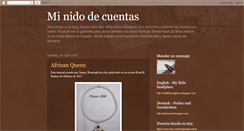 Desktop Screenshot of minidodecuentas.blogspot.com