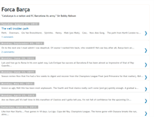 Tablet Screenshot of blaugranablog.blogspot.com