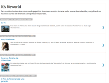 Tablet Screenshot of itsneworld.blogspot.com