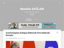 Tablet Screenshot of mustafasaglam.blogspot.com