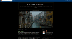 Desktop Screenshot of holiday-in-venice.blogspot.com