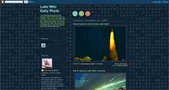 Desktop Screenshot of lakeweirdailyphoto.blogspot.com