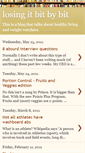 Mobile Screenshot of losingitbitbybit.blogspot.com
