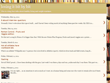 Tablet Screenshot of losingitbitbybit.blogspot.com