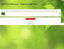 Tablet Screenshot of cafevertminceur.blogspot.com