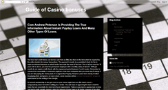 Desktop Screenshot of guideofcasinobonuses.blogspot.com