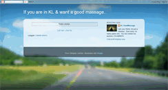 Desktop Screenshot of klgoodmassage.blogspot.com