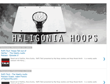 Tablet Screenshot of haligoniahoops.blogspot.com